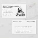 Search for steel work business cards Worker