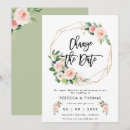 Search for change the date wedding invitations Typography