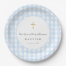 Search for christian paper plates Baby boy