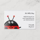 Search for ladybug business cards Animal