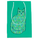 Search for mid century modern gift bags Turquoise