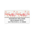 Search for flamingo return address labels Animal