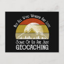 Search for geocaching postcards Outdoors