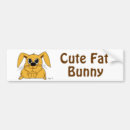 Search for bunny bumper stickers Pet