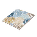 Search for floral tiles Blue
