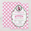 Search for little lady baby shower invitations Black