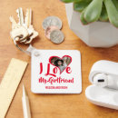 Search for i love my girlfriend keychains Modern