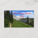 Search for pine tree business cards Mountains