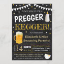 Search for pregger kegger invitations A baby is brewing