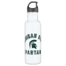 Search for football sports water bottles Msu