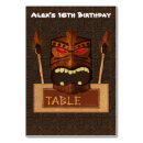 Search for hawaii hawaiian table cards Tropical