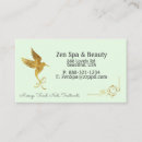 Search for leaf business cards green