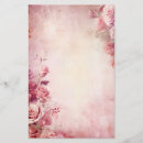Search for pink stationery paper Vintage