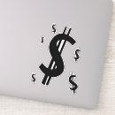 Search for dollar sign stickers Cash