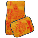 Search for bright colors car floor mats Orange