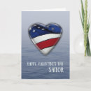 Search for military valentines day cards Sailor