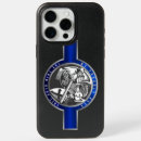 Search for thin blue line iphone cases White