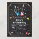 Search for guitar birthday invitations Music birthday party