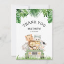 Search for jungle thank you cards Safari baby shower