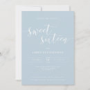 Search for light blue sweet 16 invitations Party