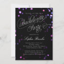 Search for glam bachelorette party invitations Sparkle