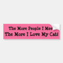 Search for cat bumper stickers Pets