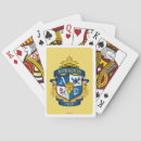 Search for descendants playing cards School crest