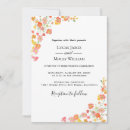 Search for timeline of events invitations Watercolor