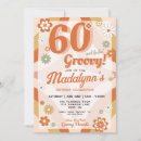 Search for flower power birthday invitations Vintage