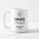 Search for employee of the month mugs Corporate