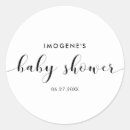 Search for baby shower envelope seals Elegant
