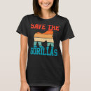 Search for gorilla tshirts Rainforest