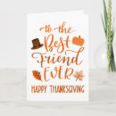 Search for happy friend thanksgiving cards Orange