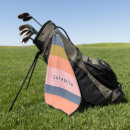 Search for bright and colorful golf towels For her