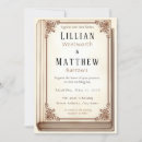 Search for library wedding invitations Elegant