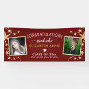 Search for red and gold banners Congratulations graduate