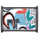 Search for colorful serving trays Dots