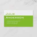 Search for simple one sided business cards Clean