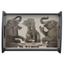 Search for elephant serving trays Nature