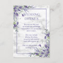Search for rustic wedding enclosure cards Watercolor floral
