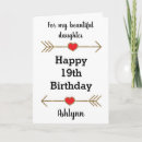 Search for 19th birthday cards Daughter