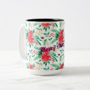Search for poinsettia mugs Merry christmas