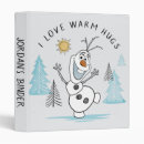 Search for frozen binders Olaf