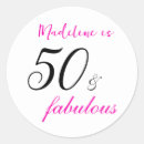 Search for typography stickers Pink