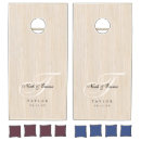 Search for wedding cornhole sets Bride and groom