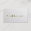 Search for embossed business cards Modern