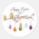 Search for happy easter stickers Colorful easter eggs