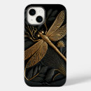 Search for dragonflies iphone cases Gold