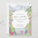 Search for mountain watercolor wedding invitations Pink