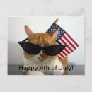 Search for happy 4th of july cards Cat